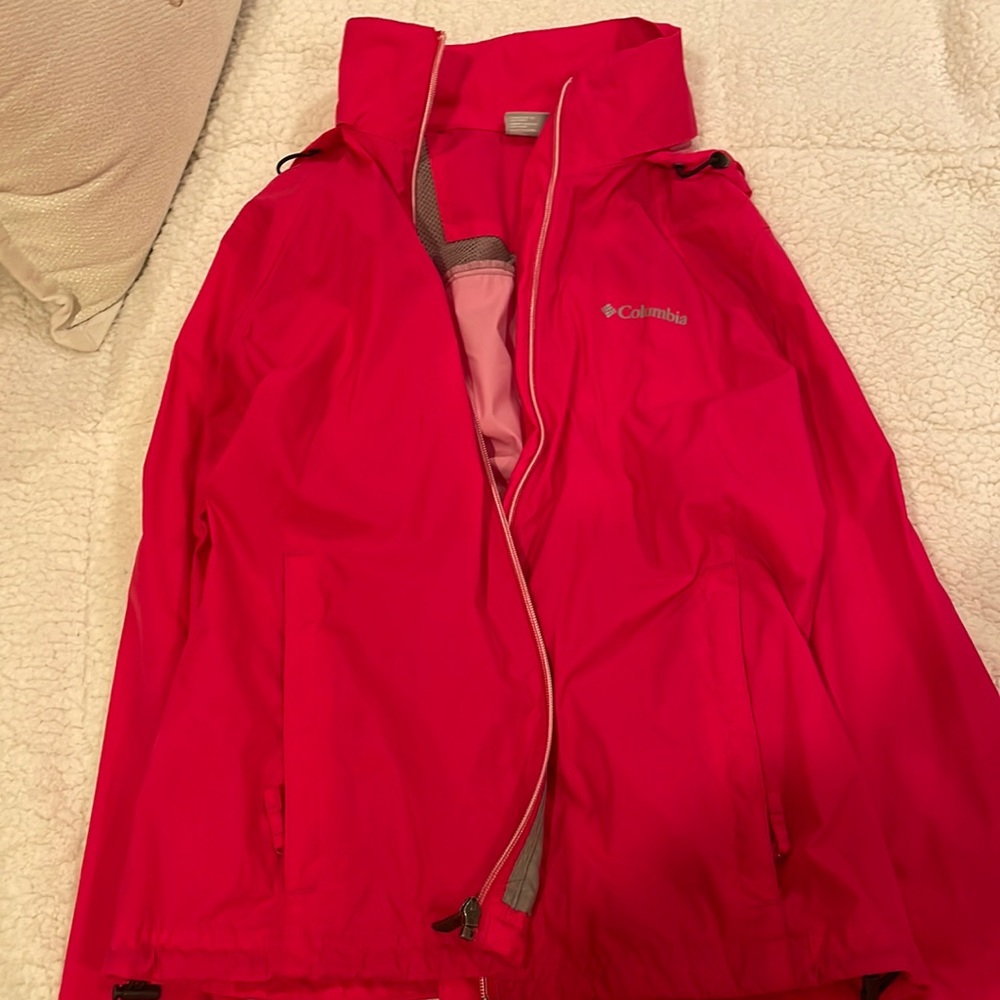 Columbia rain jacket